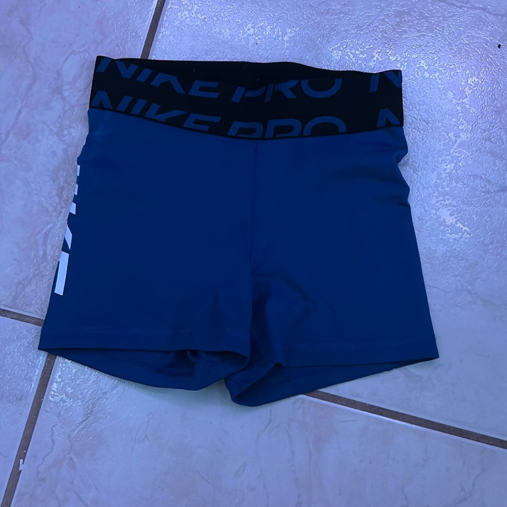 navy blue nike pros
